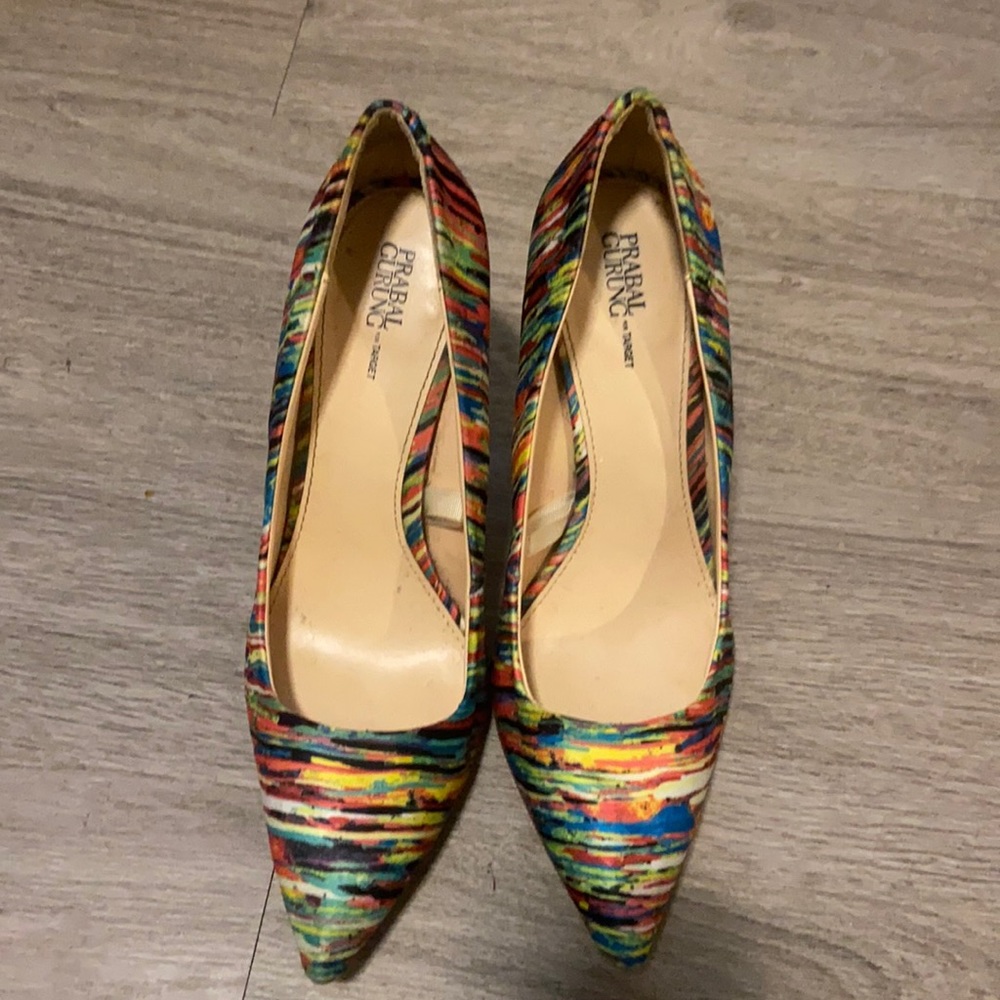 Prabal Gurung for Target multicolored pumps 8.5